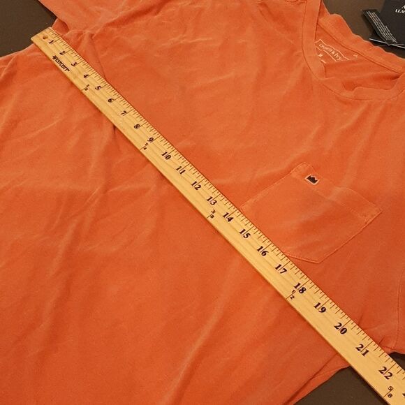 Crown & Ivy Spice Rust Cotton and Green Cast Tee Shirts Bundle of 2 - Picture 8 of 8